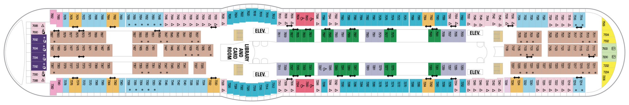 Deck 7 plan